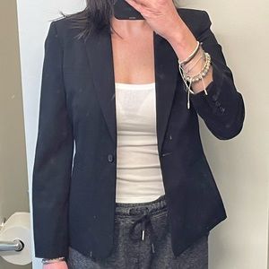 Calvin Klein Black blazer size 6P jacket